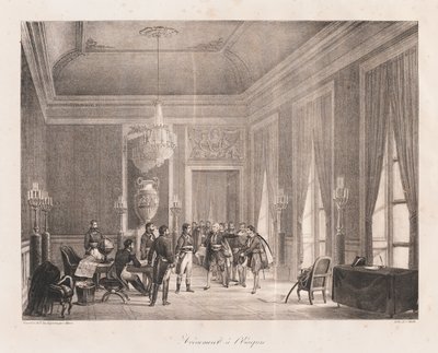 Začátek říše, počátek 19. století (litho) od Charles Etienne Pierre Motte
