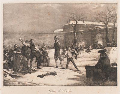 Napoleonovo dětství, začátek 19. století (litho) od Charles Etienne Pierre Motte