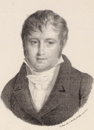 Portrét skladatele Nicolò Isouarda 1775-1818. od Charles Etienne Pierre Motte