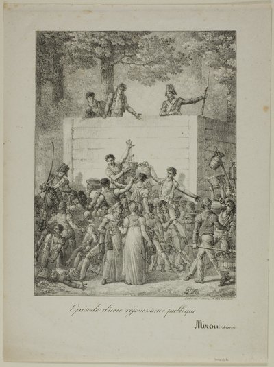 Veřejná radost od Charles Etienne Pierre Motte