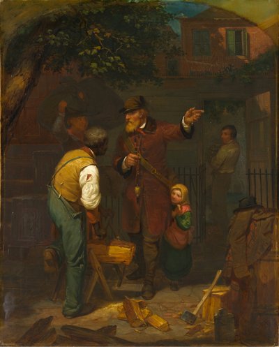 Německý imigrant, který se ptá na cestu od Charles F. Blauvelt