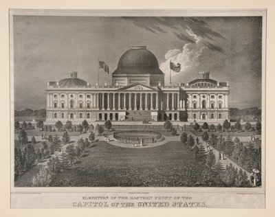 Nadmořská výška východního bodu Kapitolu Spojených států amerických (Washington, D.C.) od Charles Fenderich