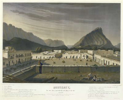 Monterey, jak je vidět z domu na hlavním náměstí, [na západ] října od Charles Fendrich