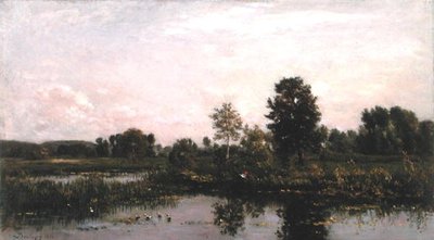 Ohyb řeky Oise od Charles Francois Daubigny