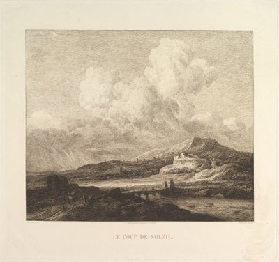 Výbuch slunečního světla, 1860. od Charles Francois Daubigny