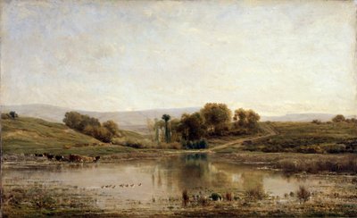 Rybník, 1858. od Charles Francois Daubigny