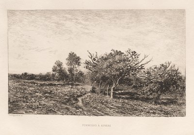 Jabloně v Auvers Jabloně v Auvers, 1877. od Charles Francois Daubigny