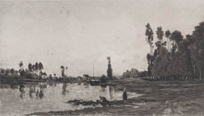 U řeky, 1865. od Charles Francois Daubigny