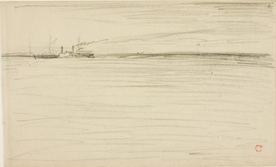 Překročení kanálu od Charles Francois Daubigny