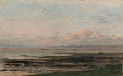 Moře při odlivu od Charles Francois Daubigny