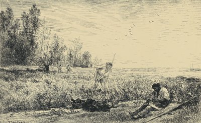 La Fenaison od Charles Francois Daubigny
