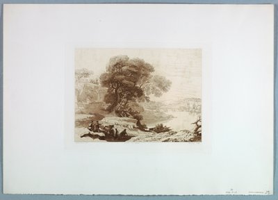 Krajina (podle Clauda Lorraina) od Charles Francois Daubigny