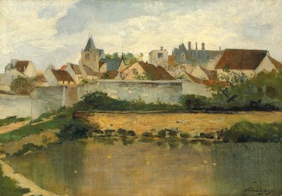 Vesnice, Auvers-sur-Oise od Charles Francois Daubigny