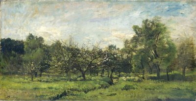 Ovocný sad od Charles Francois Daubigny