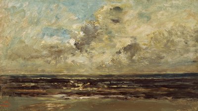 Přímořská krajina ve Villerville od Charles Francois Daubigny