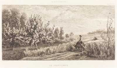 Jaro od Charles Francois Daubigny
