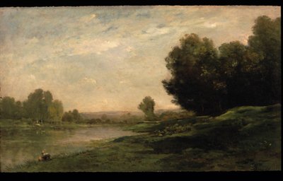 Břehy Oise od Charles Francois Daubigny