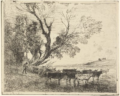 Ford od Charles Francois Daubigny