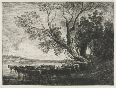 Ford, 1865. od Charles Francois Daubigny