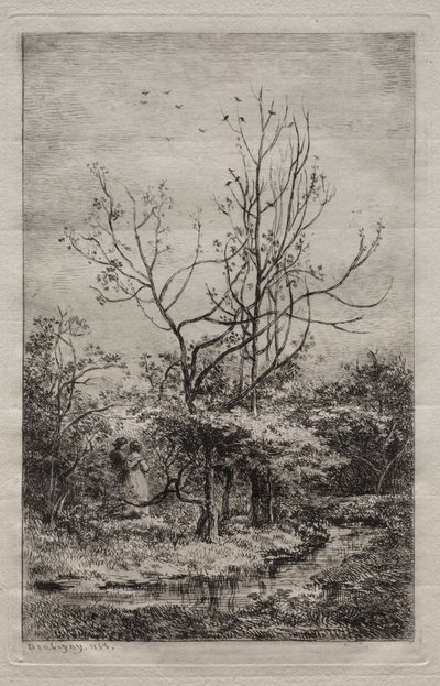 Orchard od Charles Francois Daubigny
