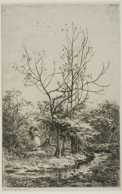 Orchard od Charles Francois Daubigny