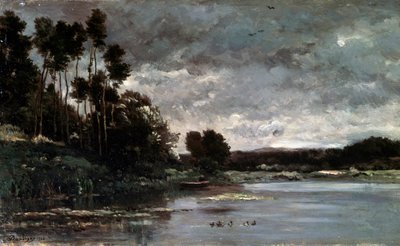 River Bank, 1866. od Charles Francois Daubigny