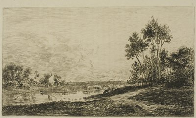 Seina v Port Maurin od Charles Francois Daubigny