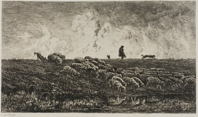 Sprcha od Charles Francois Daubigny