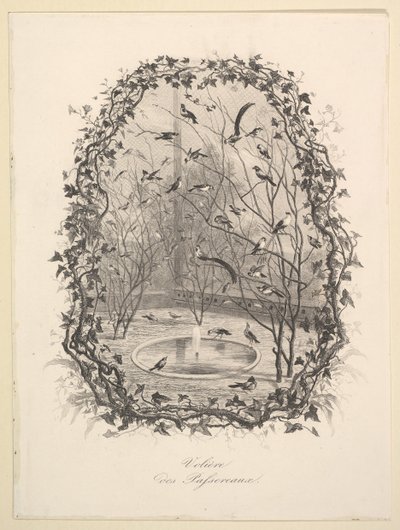 Vrabčí voliéra, 1843. od Charles Francois Daubigny
