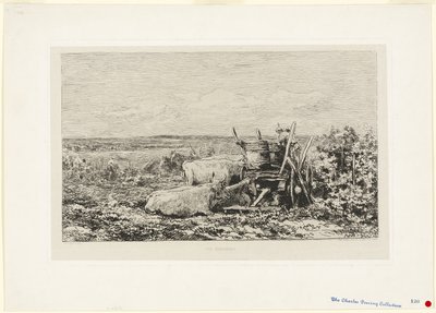 Vintage (Souvenir of the Morvan) od Charles Francois Daubigny