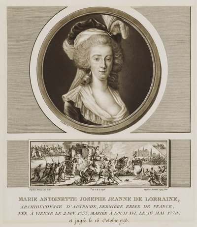 Marie Antoinetta Josephe Jean de Lorraine od Charles Francois Gabriel Levachez