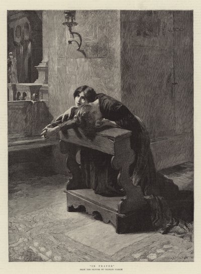 V Modlitbě od Charles Frederic Ulrich