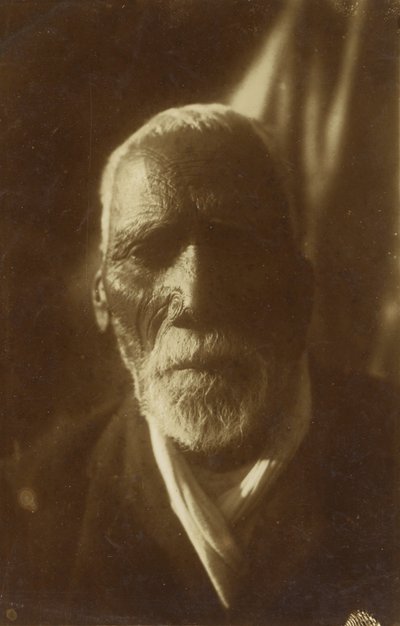 Portrét, cca 1910 (stříbrný želatinový tisk) od Charles Frederick Goldie