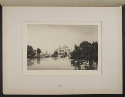Klidný kout na západní laguně od Charles Frederick William Mielatz