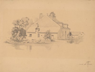 Seine a Marne. od Charles Frederick William Mielatz