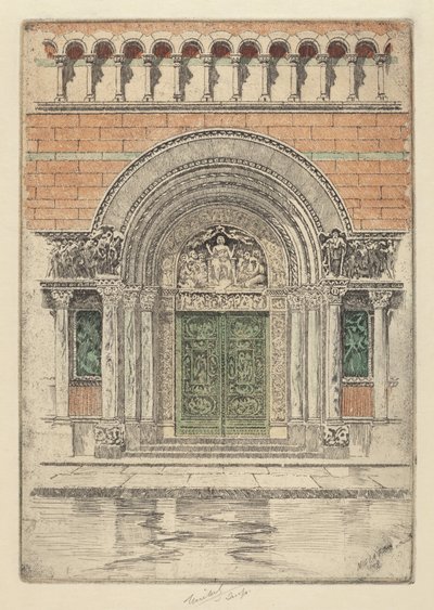 Dveře, Svatý Bartoloměj od Charles Frederick William Mielatz