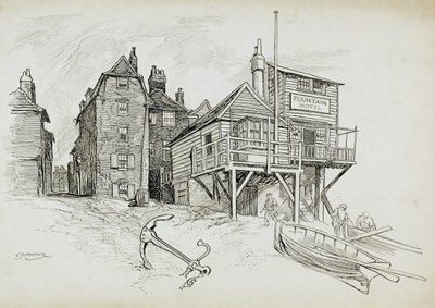 The Fountain Hotel, Deal, Kent, 1892-1933 od Charles George Harper
