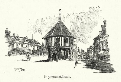 Wymondham (litografie) od Charles George Harper