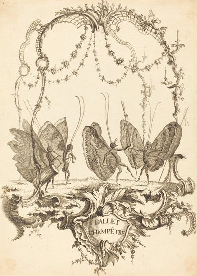 Country balet od Charles Germain de Saint Aubin