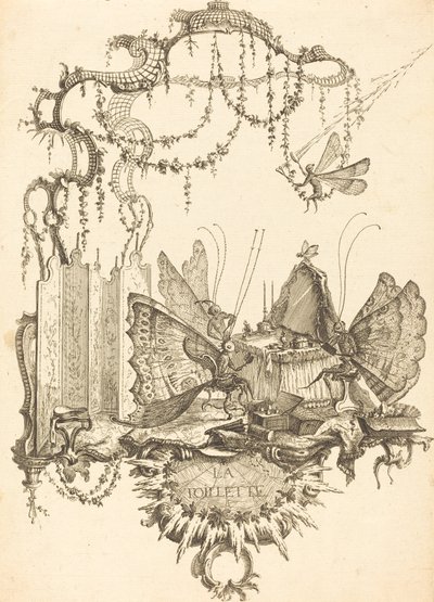Záchod od Charles Germain de Saint Aubin