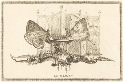 Zraněná osoba od Charles Germain de Saint Aubin