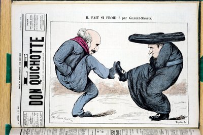 Obálka "" Don Quijote "", číslo 287, Satirique en Colours od Charles Gilbert Martin