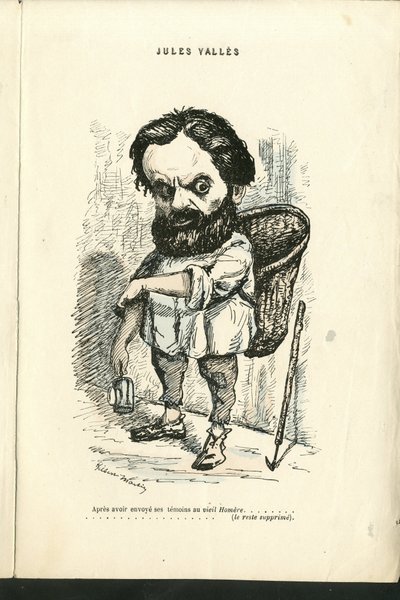 Ilustrace Charles Gilbert-Martin (1839-1905) v "" Současné grimasy"" od Charles Gilbert Martin