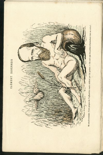 Ilustrace Charles Gilbert-Martin (1839-1905) v "" Současné grimasy"" od Charles Gilbert Martin