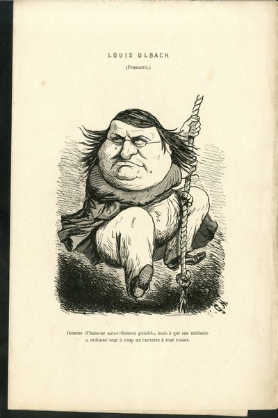 Ilustrace Charlese Gilberta-Martina (1839-1905) ve filmu „Současné grimasy“ od Charles Gilbert Martin