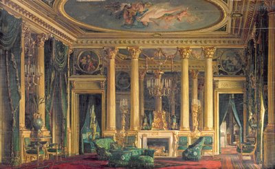 Salon v hotelu Monsieur Basile Parent, Place Vendome, Paříž, 1866 od Charles Giraud