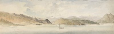 Lago Maggiore a Boromejské ostrovy od Charles Gore