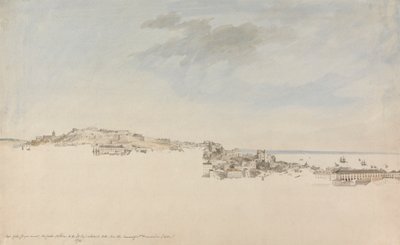 Lisabon z kláštera svatého Františka z Citadely od Charles Gore
