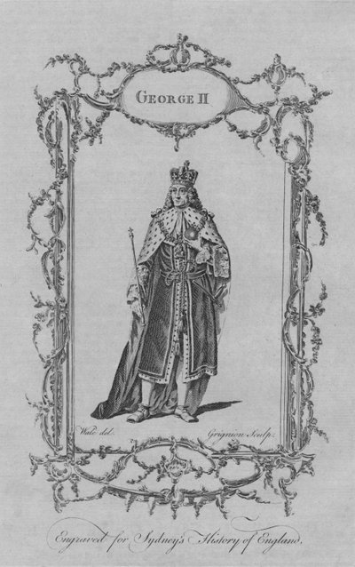 Jiří II, 1773. od Charles Grignion