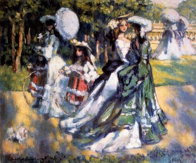 Promenáda, c1911 od Charles Guerin